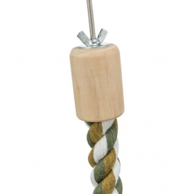 Кацалка за птици Trixie Rope Perch от памучно въже 75 см
